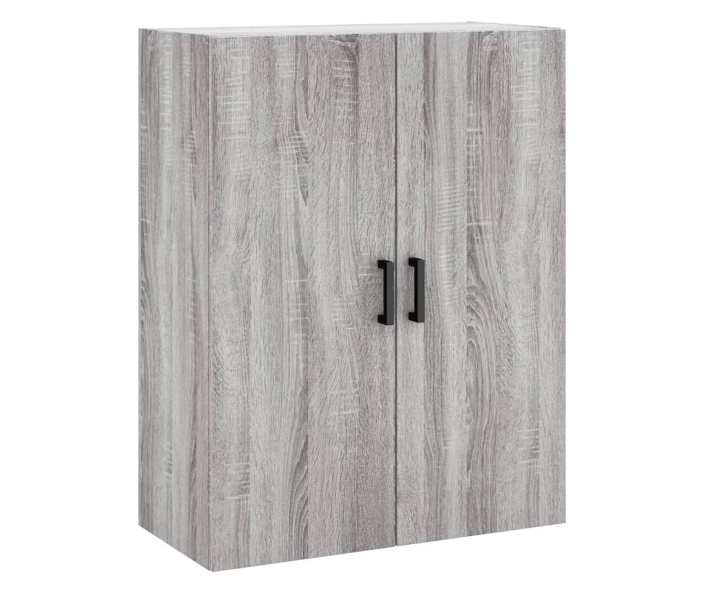 Visoka ormar, siva sonoma, 69,5x34x180 cm, kompozitno drvo - 5
