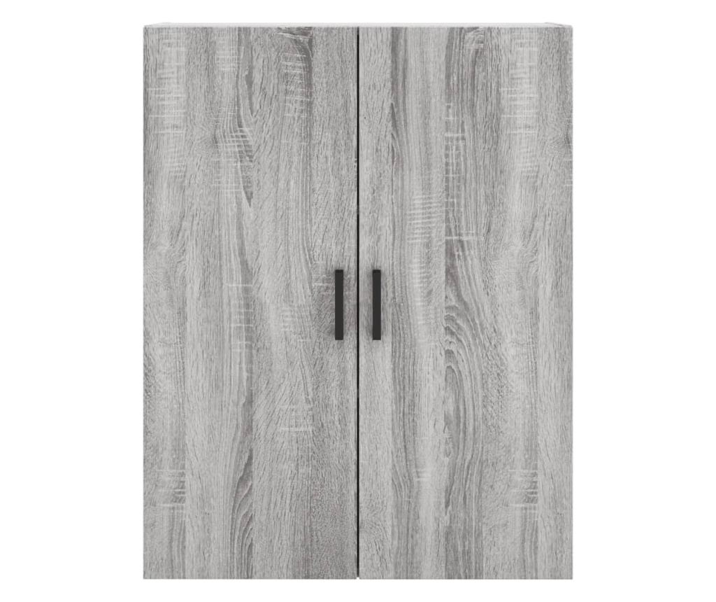 Visoka ormar, siva sonoma, 69,5x34x180 cm, kompozitno drvo - 6