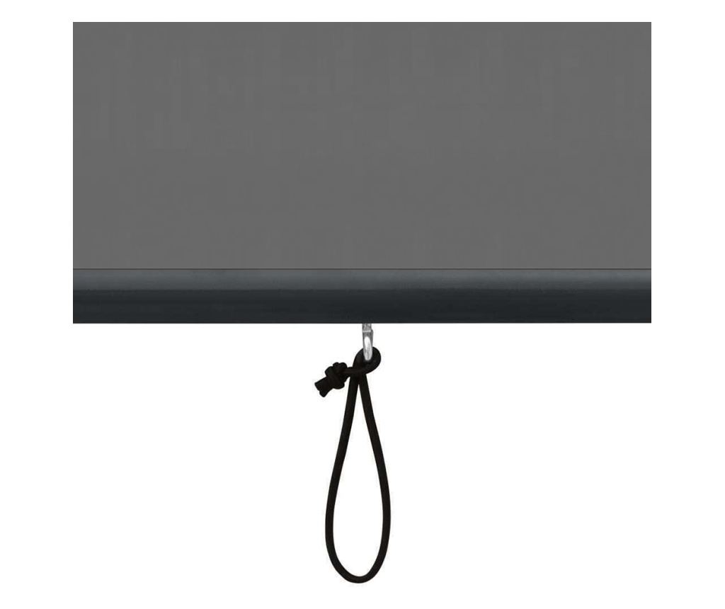 Vertikalna markiza, dimenzije 1,32 x 2,5 metara, sive boje. - 5