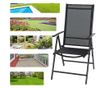 Scaun pliabil de gradina din aluminiu, 2 buc thumbnail 2