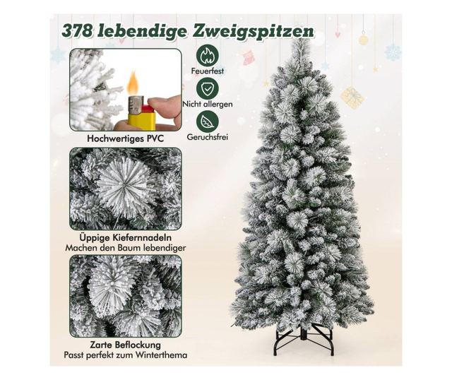 Brad artificial cu lumini