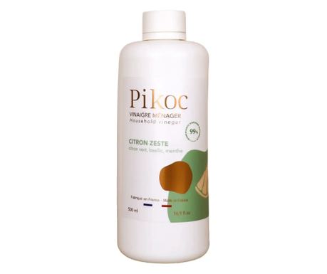 Ökológiai háztartási ecet, Pikoc, lime és menta, 500 ml
