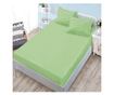 Едноцветен долен чаршаф с ластик и две калъфки (за матрак 160x200) EmonaMall, 3 части - Модел S18267