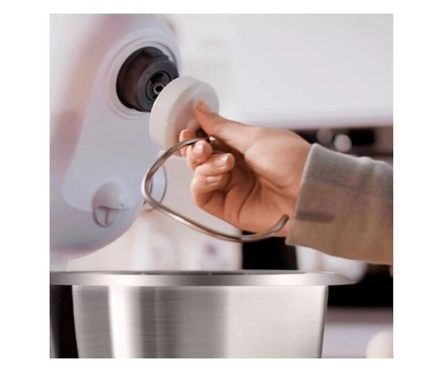 Bosch MUMS2EW00 Konyhai robotgép, 700 W, 4 sebesség, 3,8 l-es tál, 3D bolygókeverés, fehér