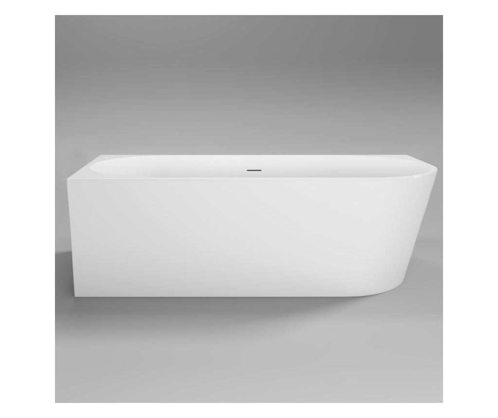 Rea γωνιακή μπανιέρα BELLANTO 150cm LEFT Λευκό 149X74,5X58CM - 2