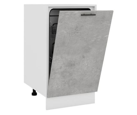 Врата за съдомиялна 45 Glamour бетон