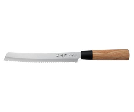 Nož za kruh OSAKA, Carl Schmidt Sohn, 20 cm, čelična oštrica, drvena drška 070885