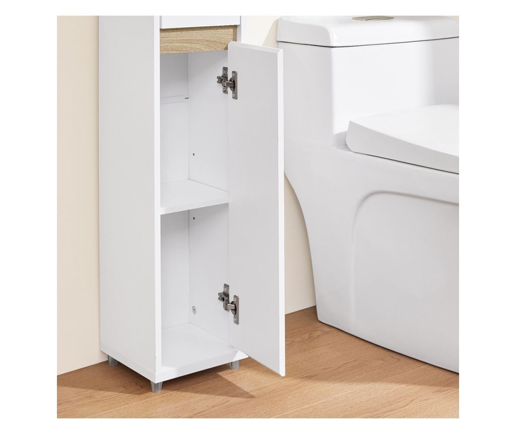 SoBuy Υπουργικό Συμβούλιο BZR151-W, Λευκό, 20x20x96εκ
Ξύλινο, ρυθμιζόμενο ράφι με συρτάρι

Ένα κομψό και λειτουργικό έπιπλο για - 7