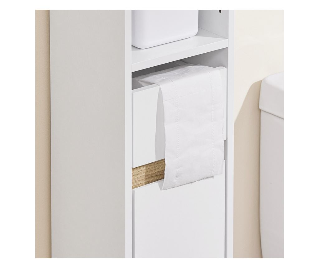 SoBuy Υπουργικό Συμβούλιο BZR151-W, Λευκό, 20x20x96εκ
Ξύλινο, ρυθμιζόμενο ράφι με συρτάρι

Ένα κομψό και λειτουργικό έπιπλο για - 10