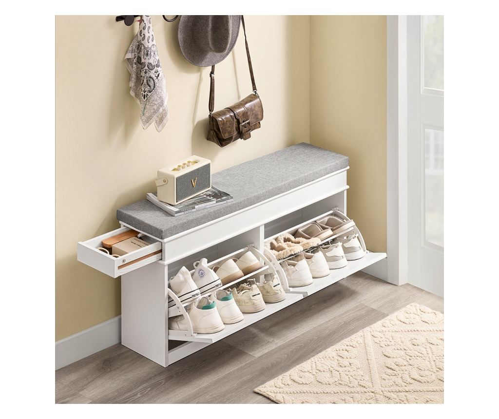 SoBuy Shoel FSR64-WG Λευκό Γραφείο 104x24x51cm με Εφέ Ξύλου και Ρυθμιζόμενo Ύψος

Επαναπροσδιορίστε τον χώρο εργασίας σας με το - 5