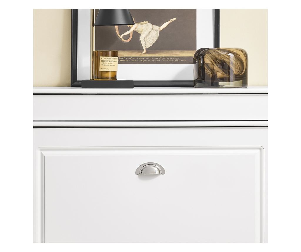 Dulap pentru pantofi SoBuy, alb, 75x24x96 cm, FSR78-L-W
Un dulap funcțional și modern, ideal pentru organizarea eficientă a încă - 6