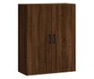 Zidni ormarići, 2 kom, smeđi hrast, 69,5x34x90 cm thumbnail 2