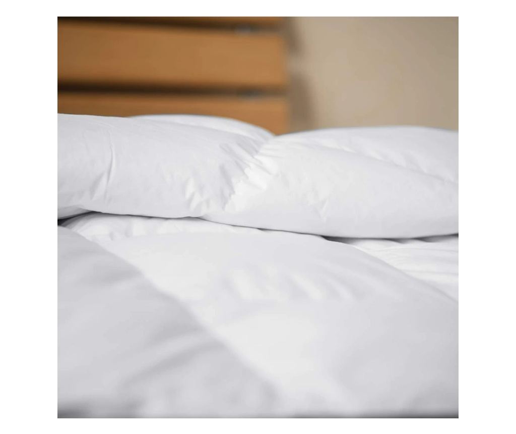 Pilota vara, Poohy, Premium Summer, 220x240 cm, 90% puf rata, 100% bumbac, Antialergic, Alb, 80 g/mp, FP 700 cuin, FP 700 cuin - 2