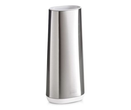Joseph Joseph Flex 70517 WC-kefe, rugalmas D-alakú fej, rozsdamentes acél, fehér/inox