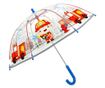 Umbrelă transparentă Perletti CoolKids Pompier 60cm thumbnail 1