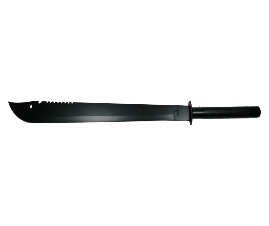 Sabie de vanatoare DEPOX®, Ninja Blade, maner metal, 83 cm, negru