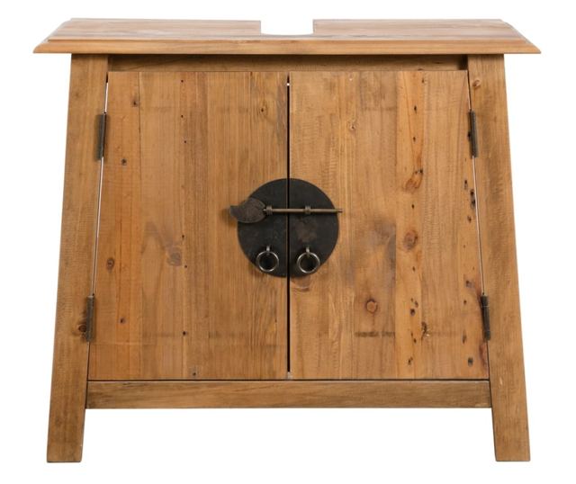 Σετ Επίπλων Μπάνιου από Μασίφ Ανακυκλωμένο Ξύλο Πεύκου