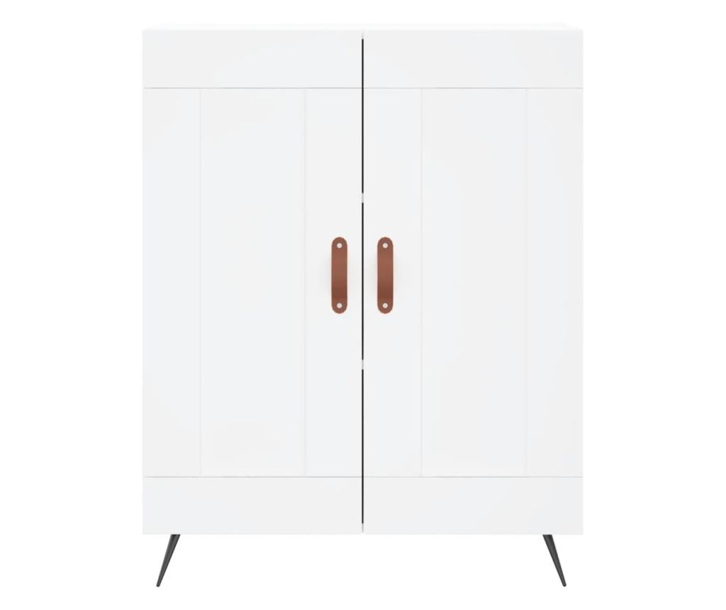 Visoka ormar, bijela, 69,5x34x180 cm, kompozitno drvo - 8