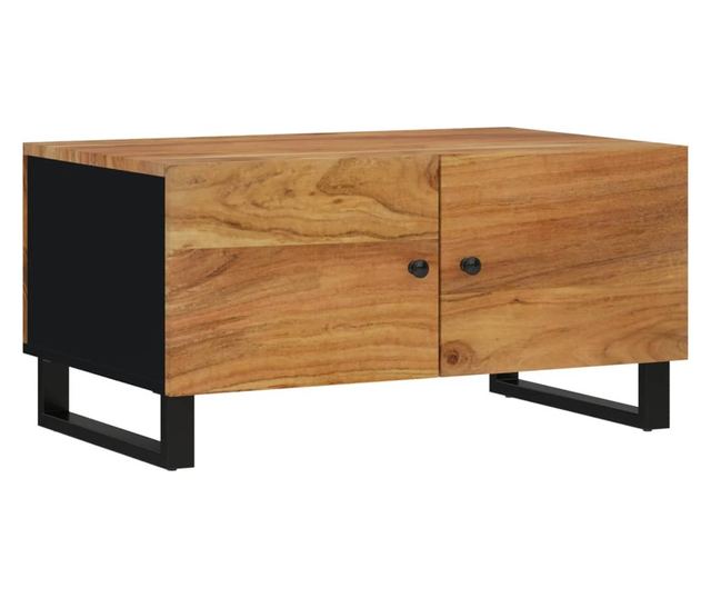 Stolić za kavu, 80x50x40 cm, masivno drvo akacije/obrađeno drvo