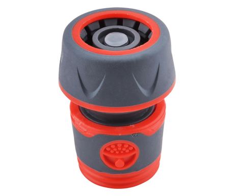 Бързосъединител за маркуч, EXTOL PREMIUM, 8876404, СТОП вентил, 3/4"