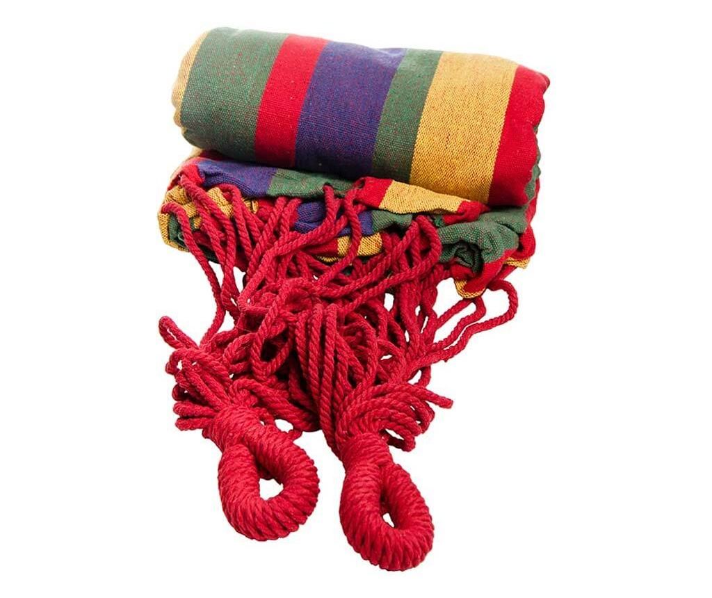 Hamac pentru doua persoane - Rosu - 5