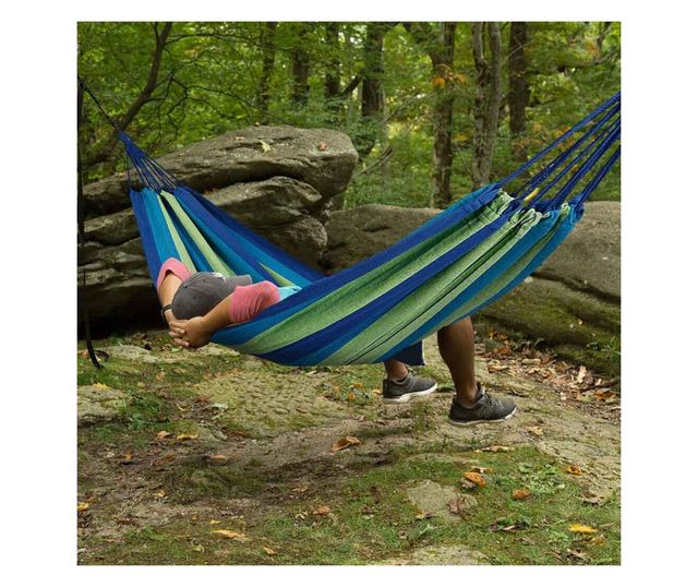 Kétszemélyes függőágy-kék