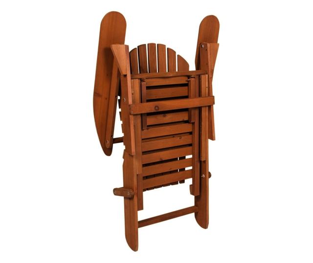 Fa, összecsukható kerti szék