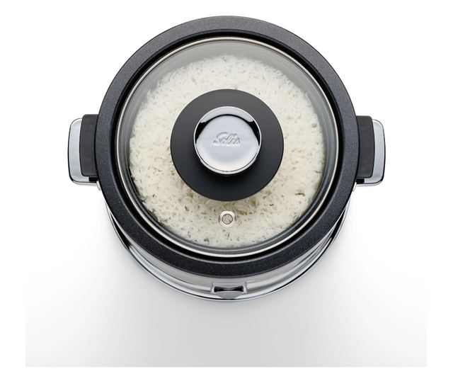 Solis rizsfőző multifunkcionális készülék, 1.2 liter, tapadásmentes bevonat, ezüst