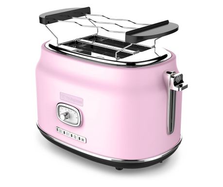 Westinghouse Retro roza toaster za 2 rezini