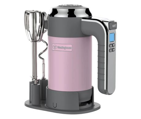 Westinghouse Retro Pink ručni mikser