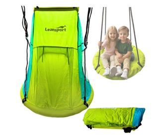 Hnízdící houpačka stan zelená 110-120CM EDUKAMP