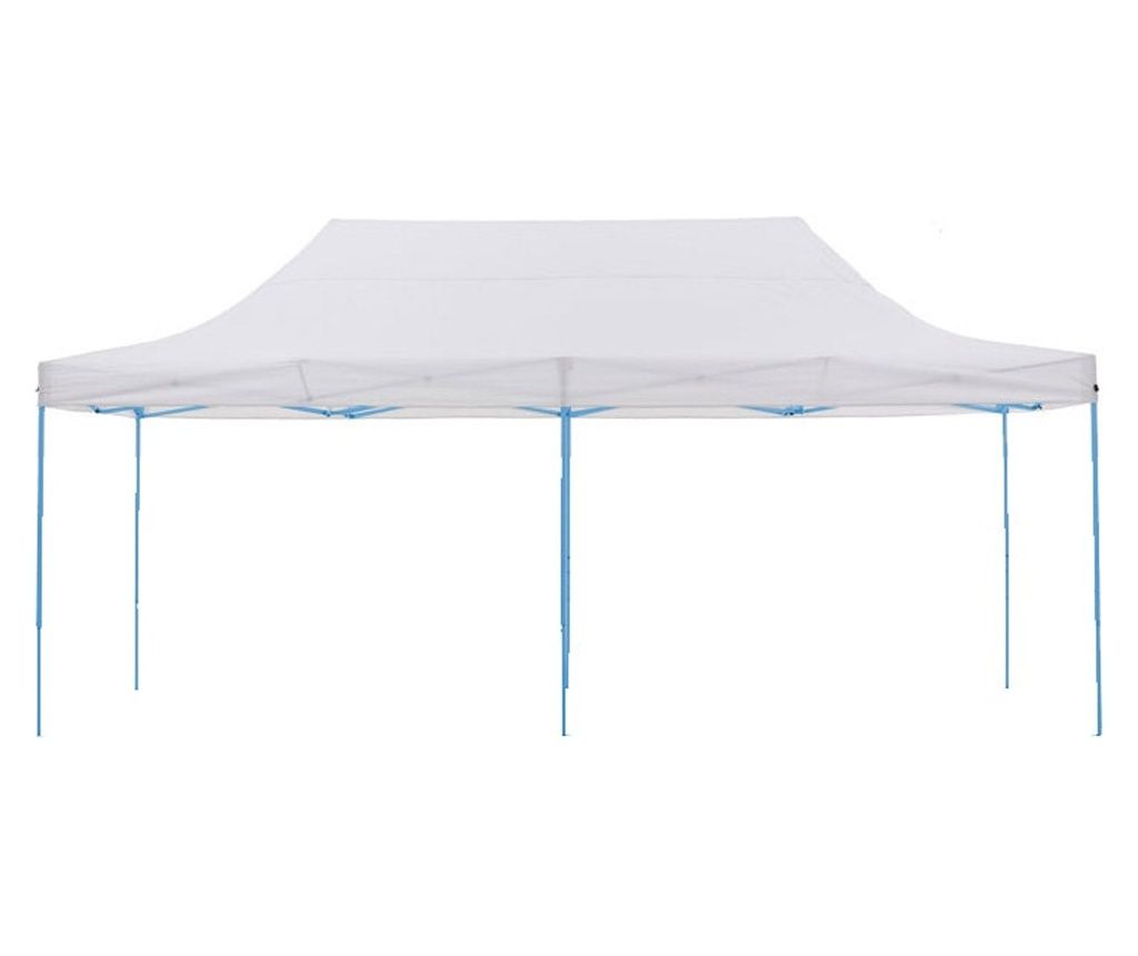 Pavilion pliant, 2,9x5,7 metri, alb