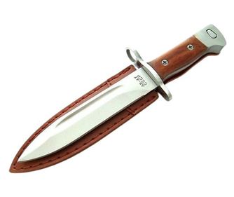 Байонетен нож DEPOX®, AK Military Surplus, за кемпинг и лов, 25 cm, с калъф включен