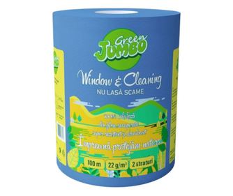 Rola prosop hartie 2 straturi albastru, 100 m