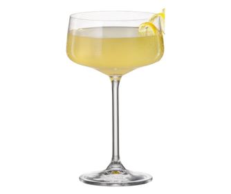 Set 4 pahare cocktail MAISON FORINE Moderna, 430ml, sticla cristalina
