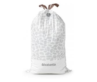 Торбички за кош Brabantia PerfectFit FlatBack+/Touch 647040, Размер L, 40-45 л, 10 броя, Бял