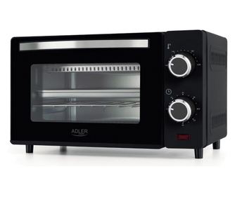 Комплект електрическа фурна с грил, Adler, Ad6032, Тава и дръжка, Мощност 650W, Захранване 220/240V ~ 50/60Hz, Тип щепсел E/F, Т