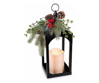 Felinar Craciun cm 17x17x43 H