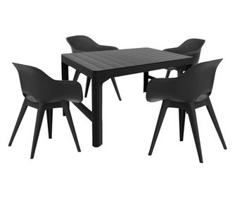 Dina 4+1 kerti bútor garnitúra szett