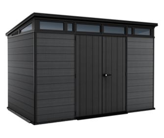 Cortina 2.0 11x7 műanyag kerti ház szürke