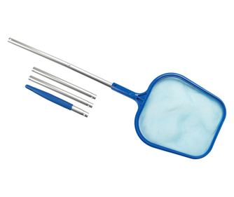 Medence tisztító háló 5 részes nyéllel 122 cm