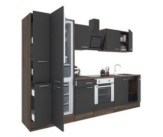 Yorki 300 konyhabútor alsó sütős, alulfagyasztós hűtős kivitelben