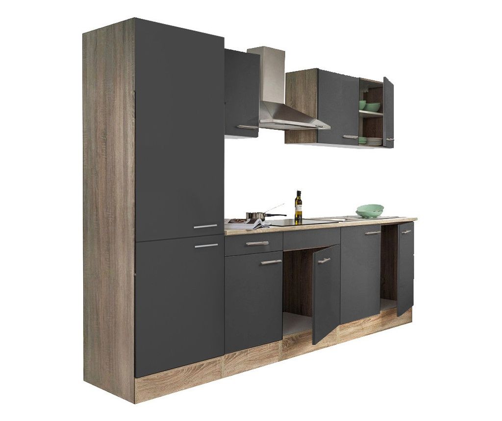 Yorki 270 kitchen cabinet with shelves