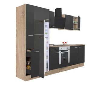 Yorki 300 konyhabútor alsó sütős, felülfagyasztós hűtős kivitelben