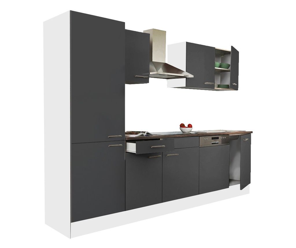 Yorki 280 Kitchen Cabinet with Shelves