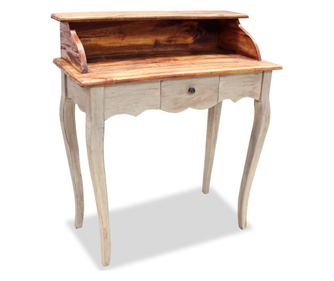 Γραφείο, μασίφ ανακυκλωμένο ξύλο 80 x 40 x 92 εκ.