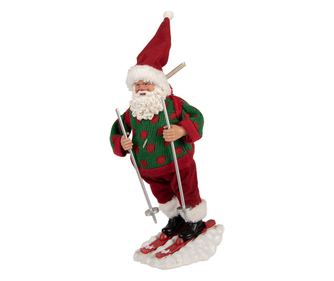 Multicolor Santa Claus Figurine 13x10x28 cm