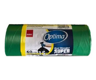 Saci menajeri 60 L verzi Sano Optima Super