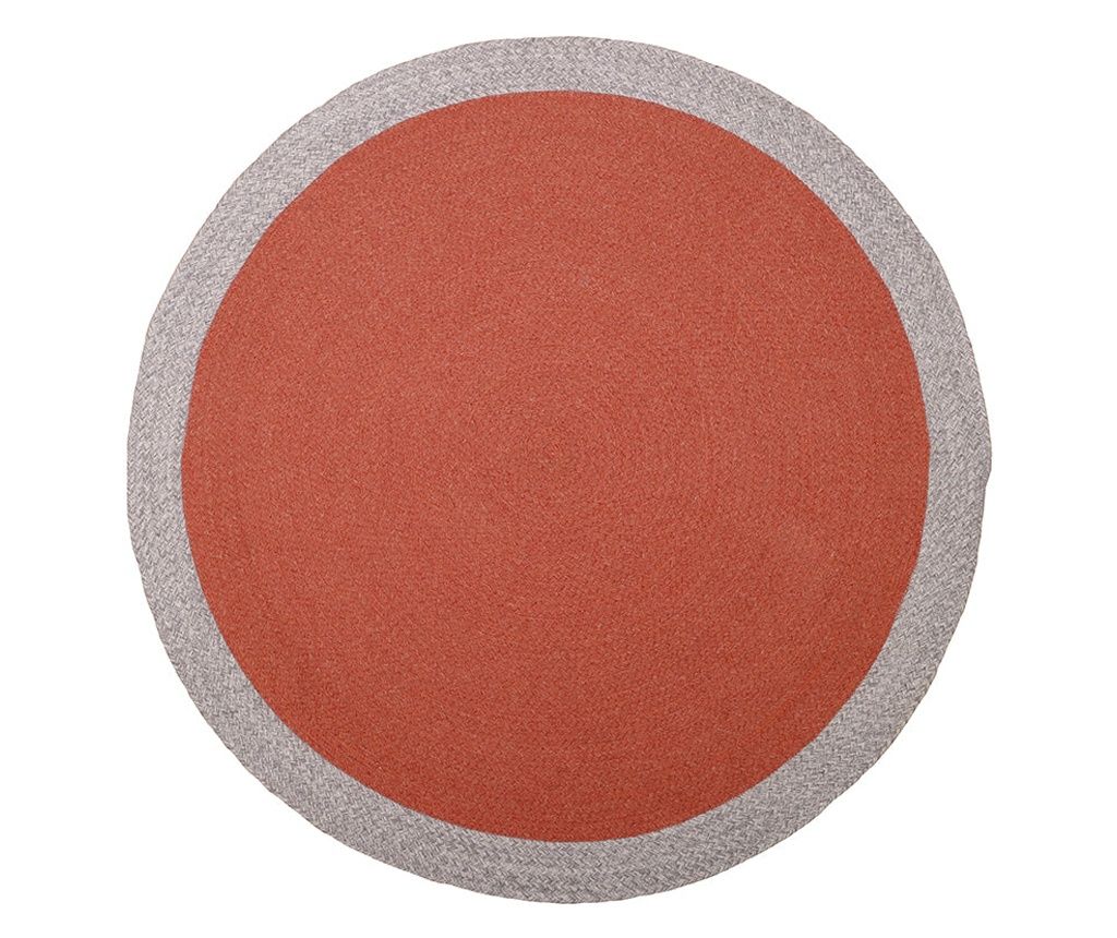 Nolan round braided wool rug