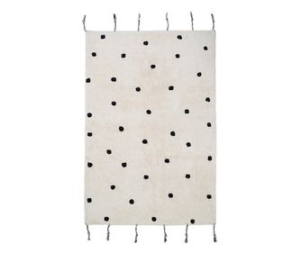 Nümi otroški bombažni preproga za spalnico s pikami, pralna